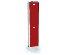  Divided cloakroom locker ALDOP with feet 1920 x 400 x 500